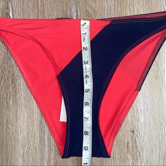 Flagpole NYC Bikini Swimsuit Bottom Electra Colorblocked Multi-Color SZ L NWT - Picture 4 of 7